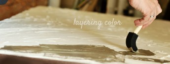 Process: layering color